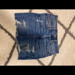 jean skirt